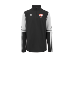 adidas Squadra 25 HalfZip Sweatshirt Enfants Noir 