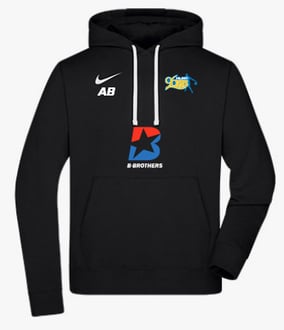 Nike Park 20 Fleece Hoody Kids Schwarz Weiss F010