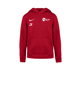 RED VIC Melange Hoody Kids Rood