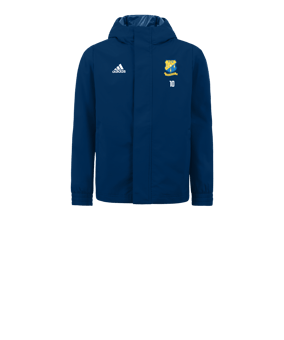 Veste tout temps enfants adidas Entrada 22 bleu 