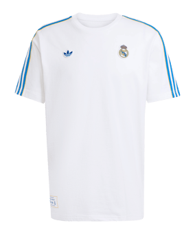 adidas Real Madrid Icon T-Shirt Weiß - weiss