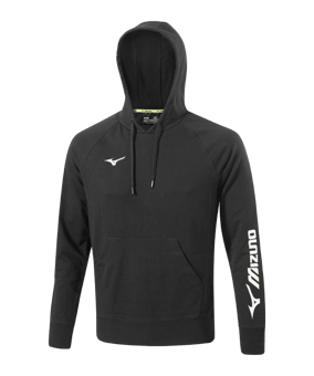 Mizuno Terry Hoody Schwarz F09 - schwarz