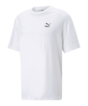 PUMA Classics Oversized T-Shirt Weiss F02 - weiss