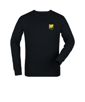 Merch Roller Sweatshirt Black | #justlogo1c
