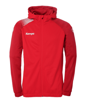 Kempa Kapuzenjacke Rot F60 - rot
