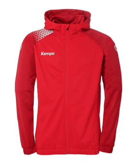 Kempa Kapuzenjacke Rot F60