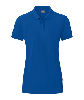 JAKO Organic Polo Shirt Damen Blau F400 - blau