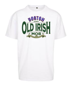 Mister Tee Old Irish Mob Oversized T-Shirt Schwarz - schwarz
