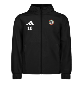 adidas Entrada 26 Regenjacke Schwarz