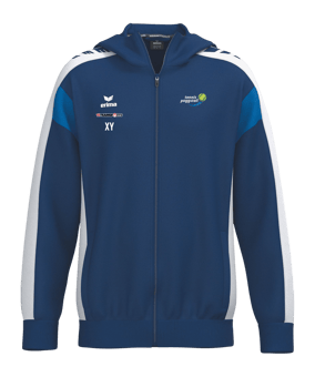 Erima Celebrate 125 Kapuzenjacke Blau