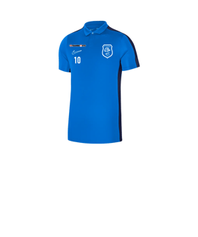 Nike Academy Poloshirt Kids Blau F463