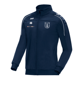 JAKO Classico Polyesterjacke Blau Weiss F09