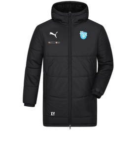 PUMA Bench Jacke Schwarz Weiss F03