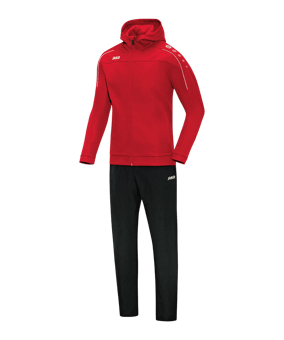 JAKO Classico Präsentationsanzug Kids Rot F01 - rot