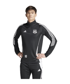 adidas Tiro 24 Trainingstop Schwarz Weiss
