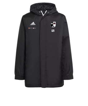 adidas Entrada 22 Stadium Jacke Schwarz