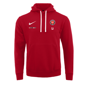 Nike Park 20 Fleece Hoody Rot Weiss F657