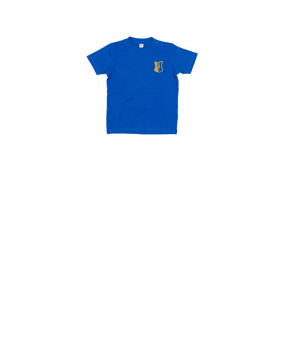 Merch Baby T-Shirt Cobalt Blue | #justlogo1c