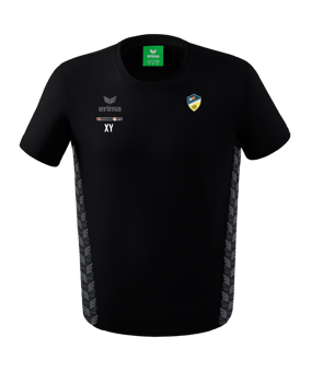 Erima Team Essential T-Shirt Kids Schwarz Grau
