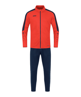 JAKO Power Trainingsanzug Damen Orange F375 - orange