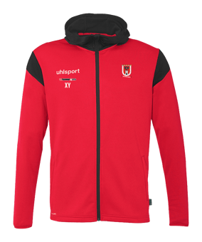 uhlsport Squad 27 Kapuzenjacke Kids Rot F062