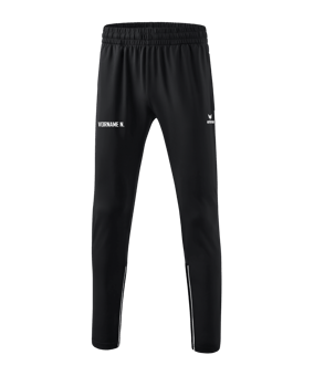 Erima Performance Trainingshose Kids Schwarz Weiss