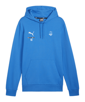 PUMA teamGOAL Casuals Hoody Blau F02
