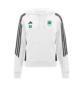 adidas Tiro 24 Hoody Damen Weiss Schwarz