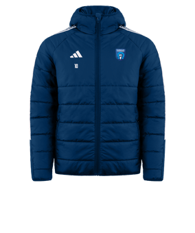 Veste d'hiver adidas Tiro 24 bleu blanc 