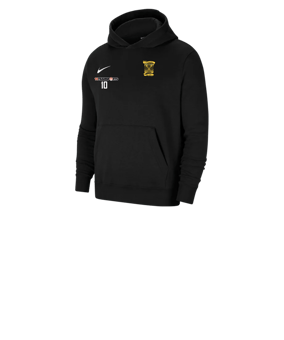 Nike Park 20 Fleece Hoody Kids Schwarz Weiss F010