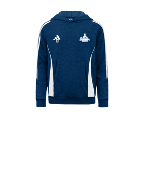 Sweat à capuche adidas Tiro 24 bleu blanc 