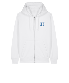 11tsmerch Merch Connector 2.0 Zip Sweatjacke FC001 Sweatjacke Weiß