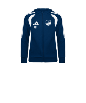adidas Tiro 26 League Sweat Kapuzenjacke Kids Dunkelblau