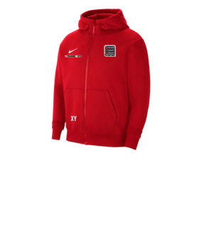 Nike Park 20 Fleece Kapuzenjacke Kids Rot F657