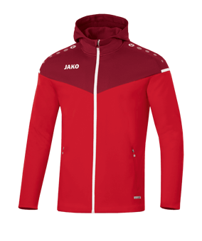 JAKO Champ 2.0 Kapuzenjacke Damen Rot F01 - rot