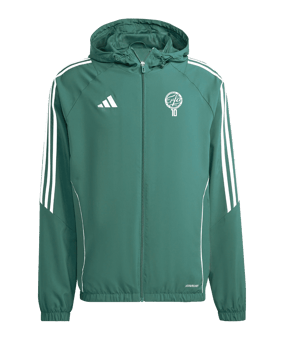 adidas Tiro 24 Windbreaker Kids Grün Weiss