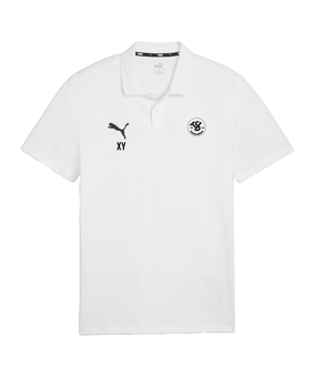 PUMA teamGOAL Casuals Poloshirt Weiss F04