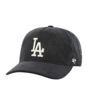 '47 Brand Los Angeles Dodgers MLB Thick Cord 47 HITCH Cap Schwarz - schwarz