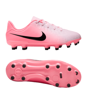 Nike Jr Tiempo Legend X Academy FG/MG Mad Brilliance Kids Rot Schwarz F601 - rot