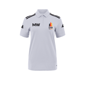 adidas Squadra 25 Polo Damen Weiß