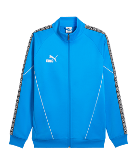 PUMA teamKING Anthem Jacke Blau F02 - blau