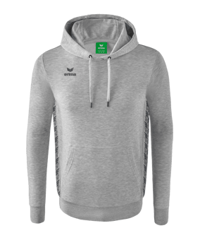 Erima Team Essential Hoody Kids Hellgrau - grau