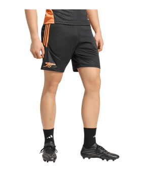adidas Arsenal FC Tiro Korte broek Zwart - zwart