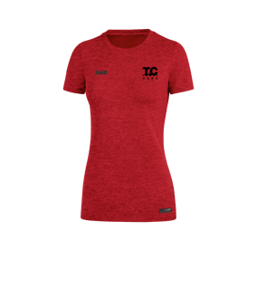 JAKO T-Shirt Premium Basic Damen Rot F01