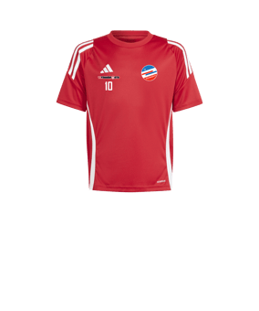 adidas Tiro 24 Trikot Kids Rot Weiss