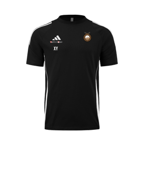 adidas Tiro 24 T-Shirt Schwarz Weiss