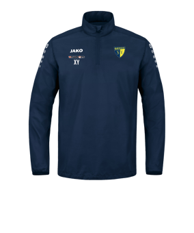 JAKO Team Rainzip Sweatshirt Dunkelblau F900