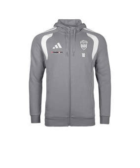 adidas Tiro 26 League Kapuzenjacke Grau