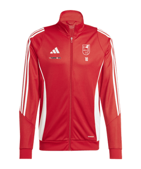 adidas Tiro 24 Trainingsjacke Rot Weiss