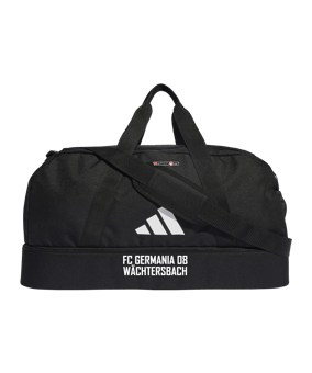 adidas Tiro League Duffel Bag Gr. M Schwarz Weiss